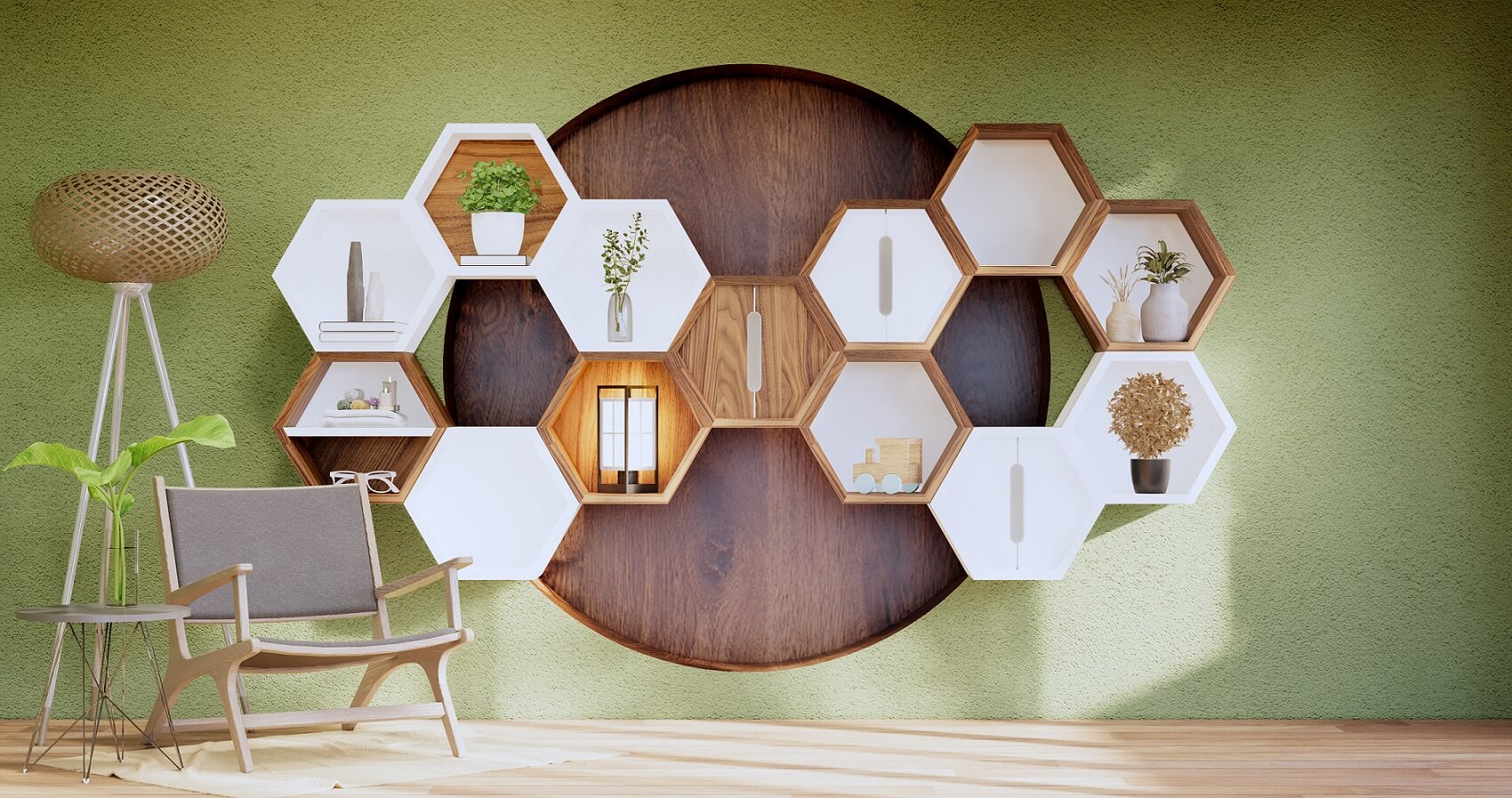Wall Geometric Designs & Best Geometric Wall Paint Ideas - Xing Floors